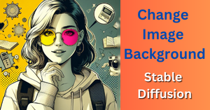 python change image background stable diffusion
