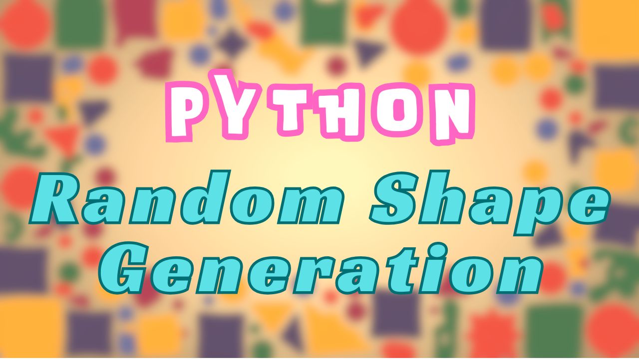 generate smooth shapes in python