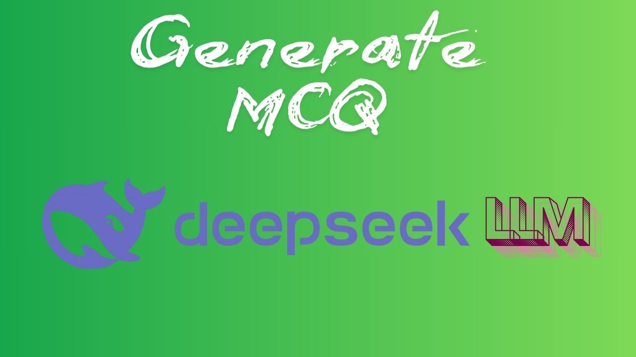 generate mcq llm